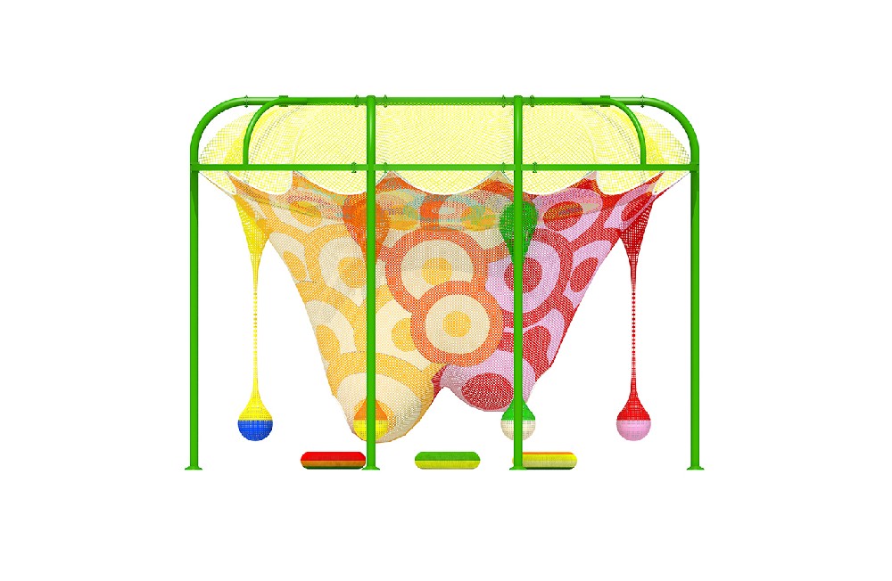 商场彩虹网游乐设施